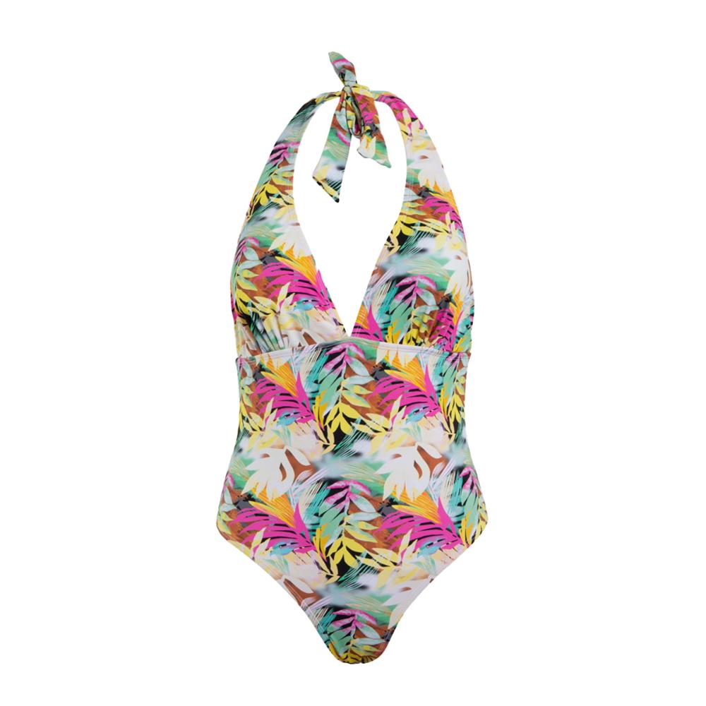 Traje de Baño Amarre en cuello Multicolor