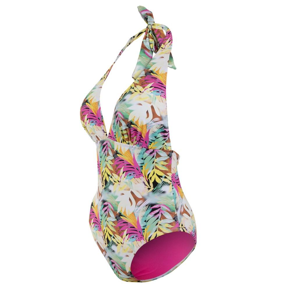 Traje de Baño Amarre en cuello Multicolor