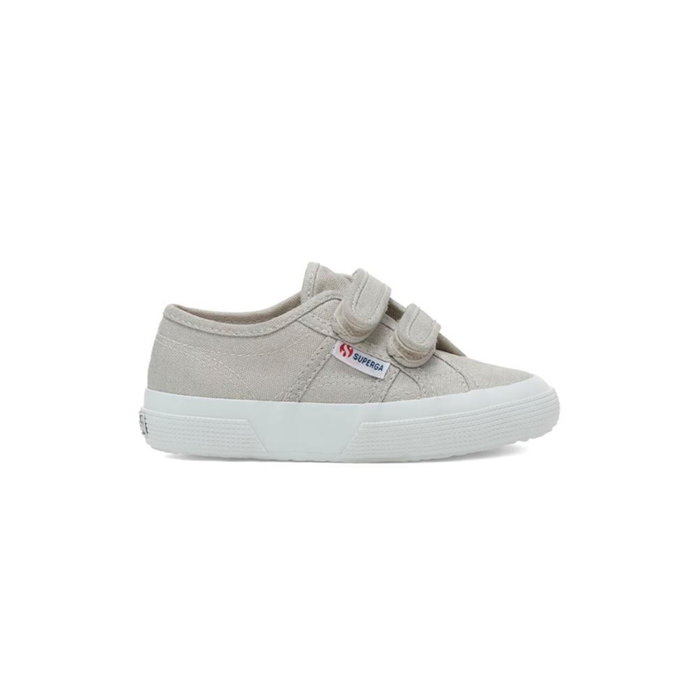 Zapatilla 2750 Kids Strap Canvas Grey Silver