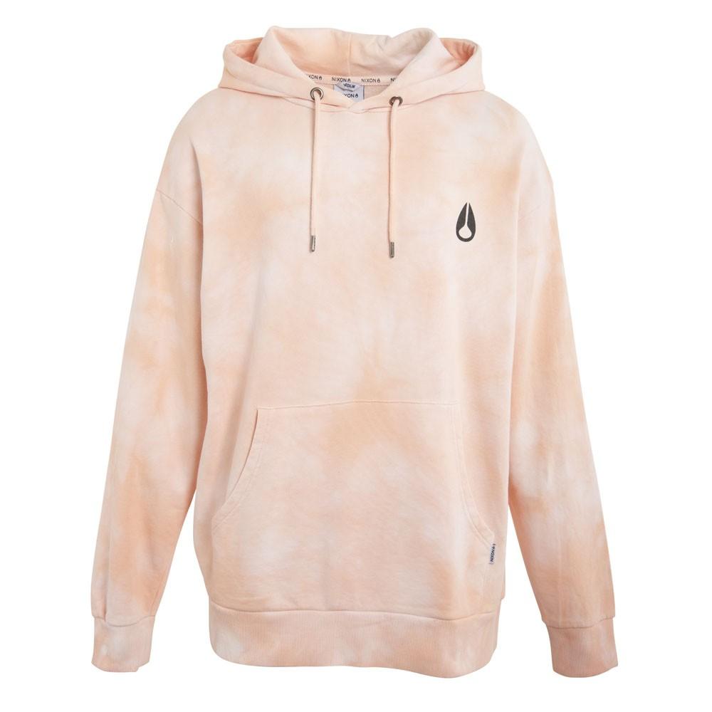 Poleron Men Hoodie Tie Dye Orange Icon Front
