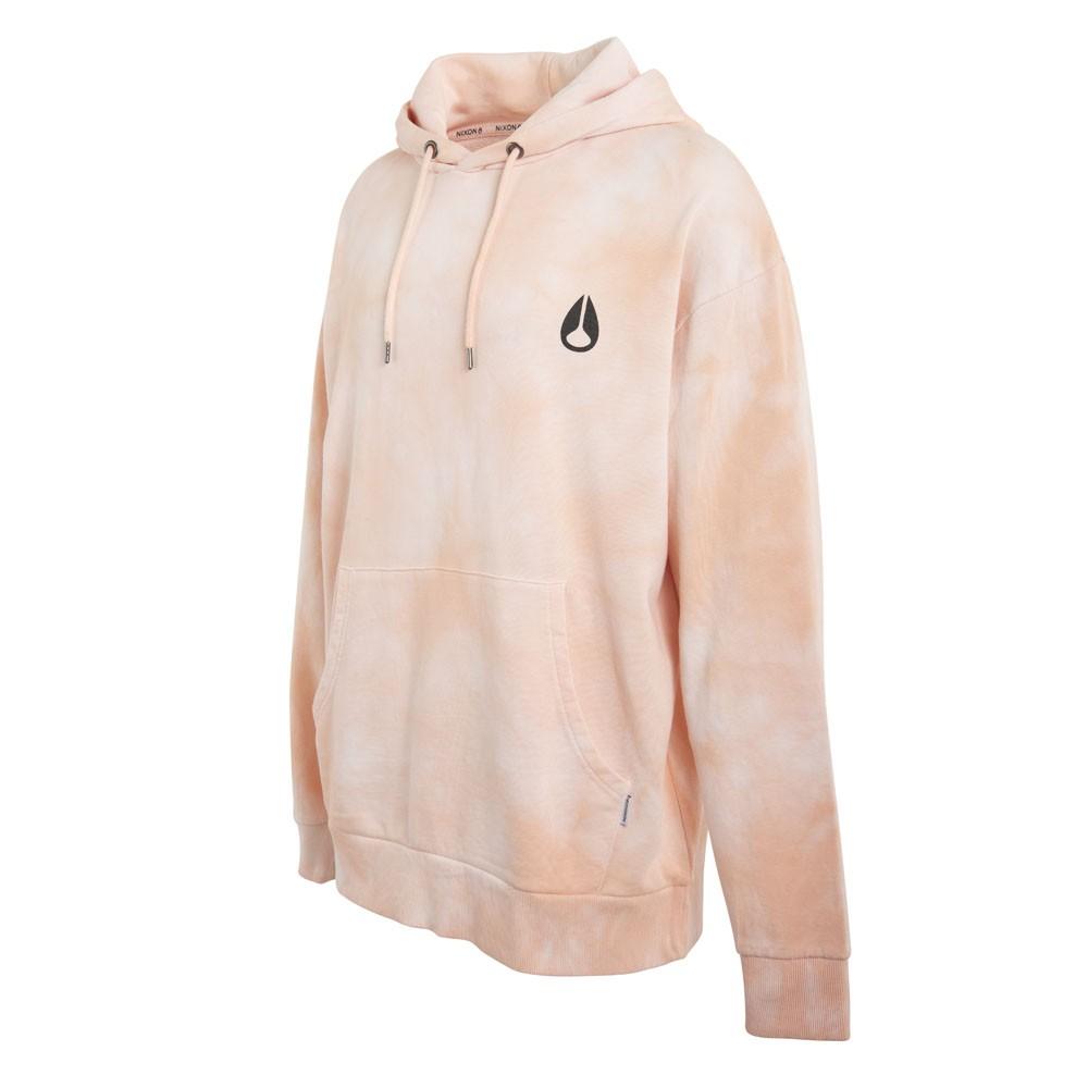 Poleron Men Hoodie Tie Dye Orange Icon Front