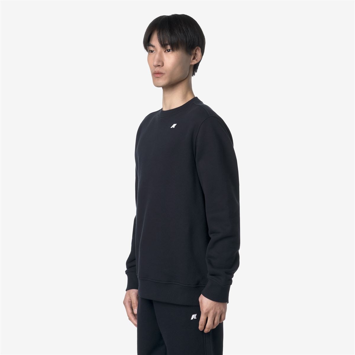 Polerón K-Way Men Baptiste French Terry Blue Depth