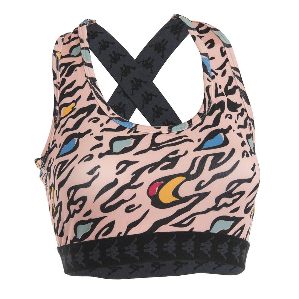 Peto Women Straps cruzados Coral Multicolor