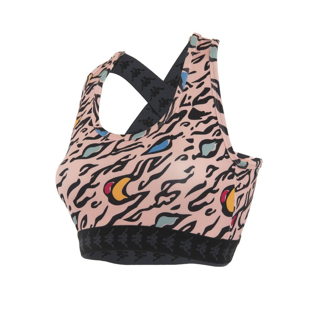 Peto Women Straps cruzados Coral Multicolor