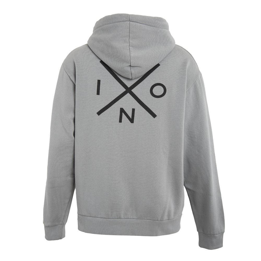 Poleron Men Canguro Grey Logo Black