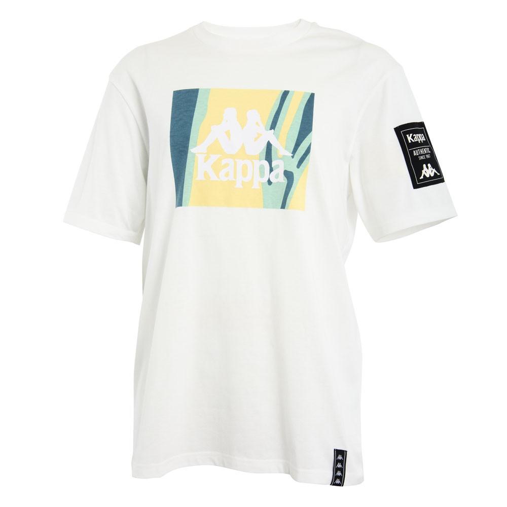Polera Men White Print Psychedelic