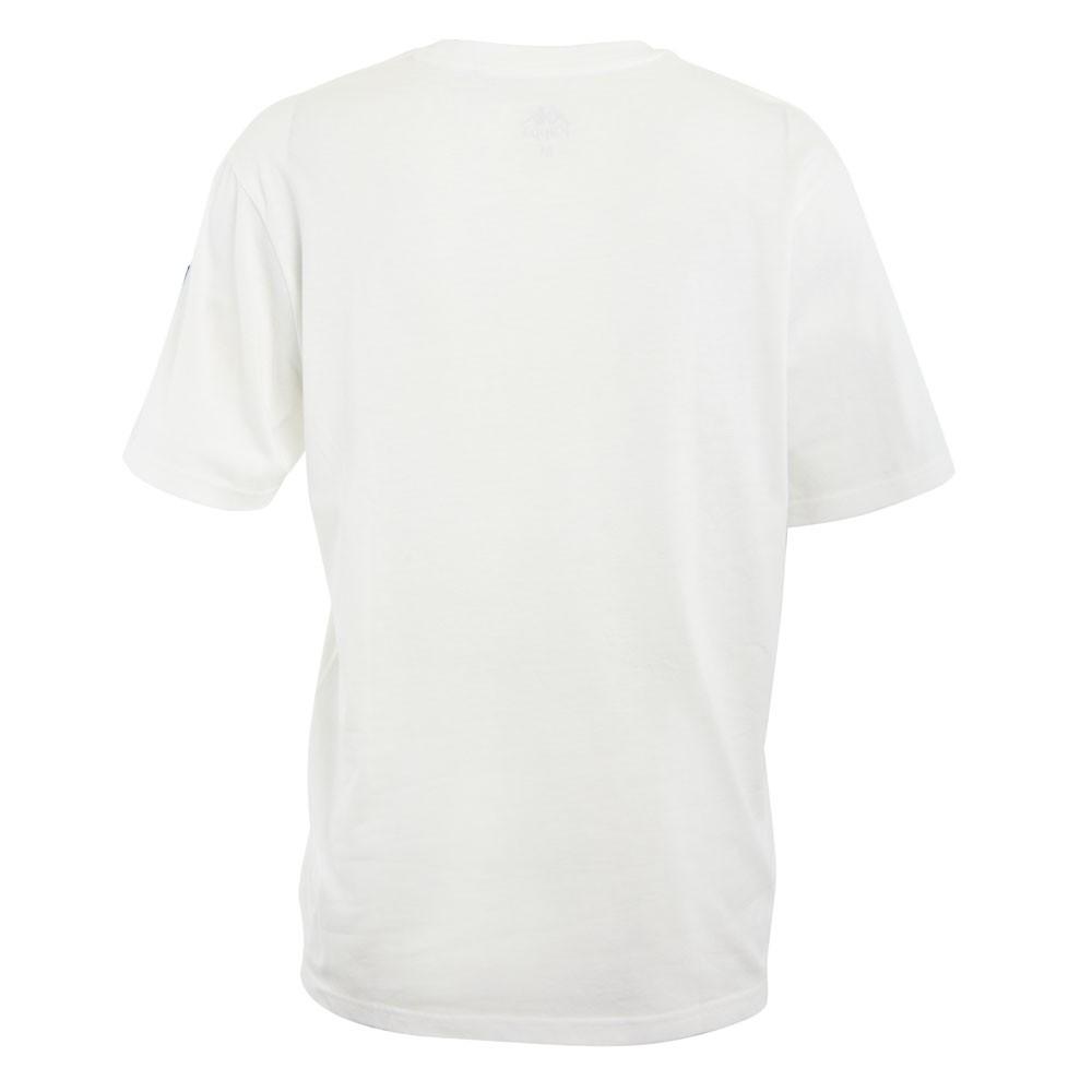 Polera Men White Print Psychedelic