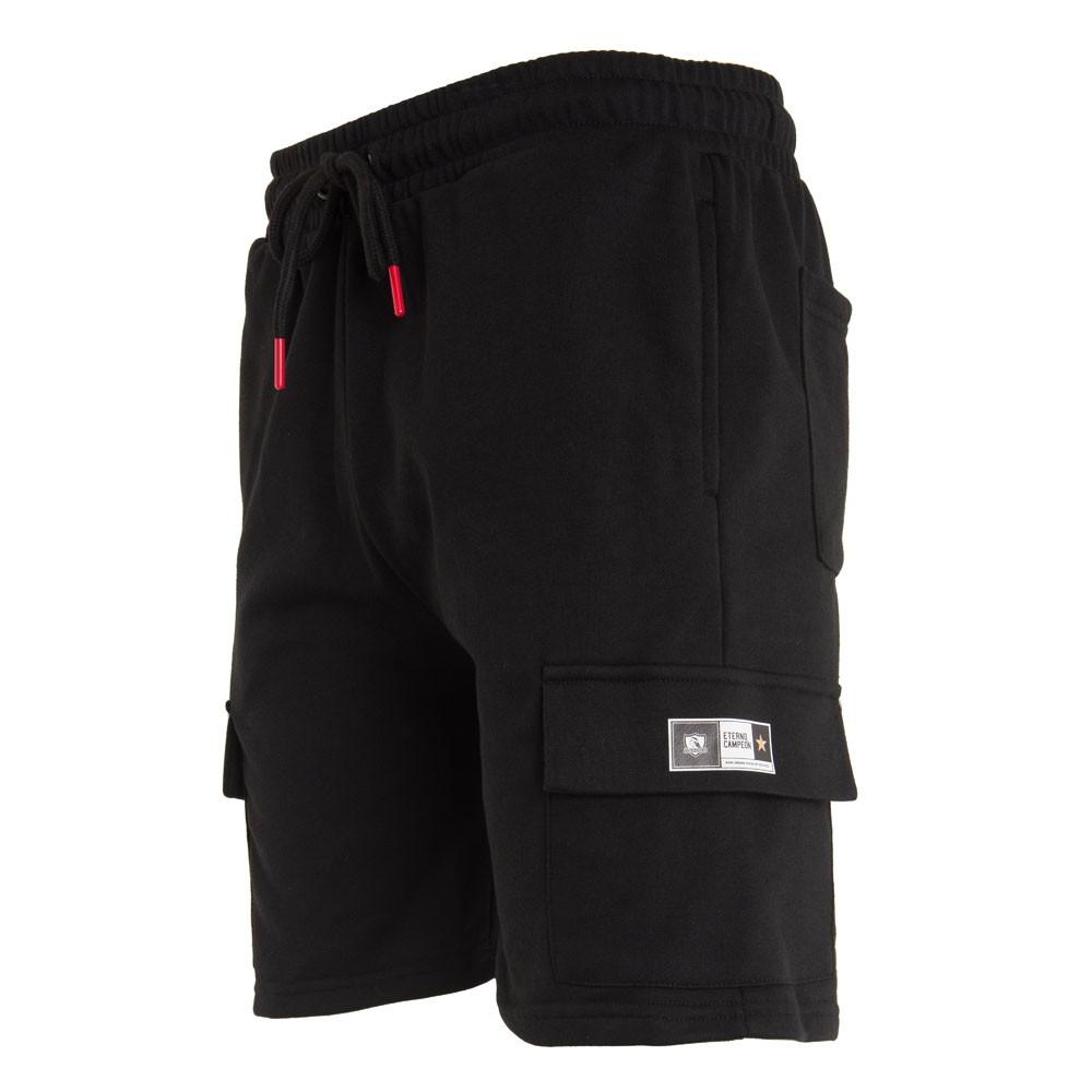 Short Colo Colo Urbano Cargo Negro