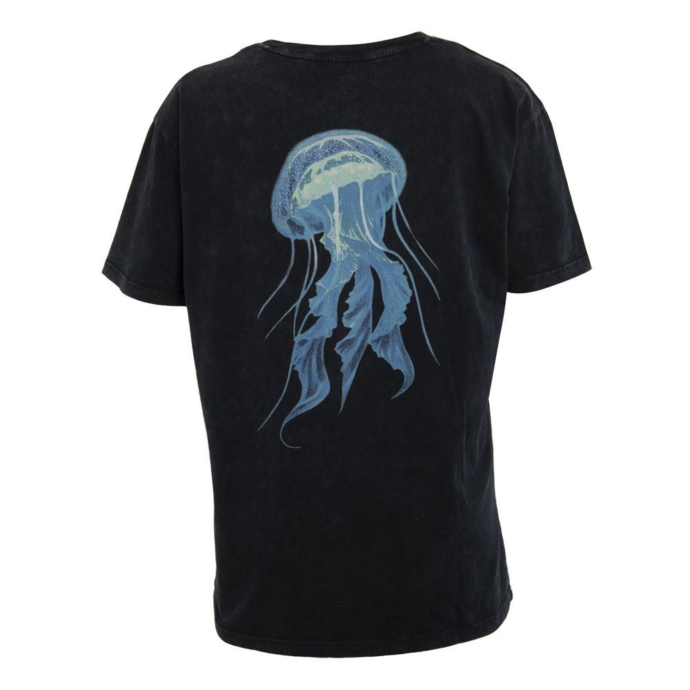 Polera Men Black Jellyfish Back