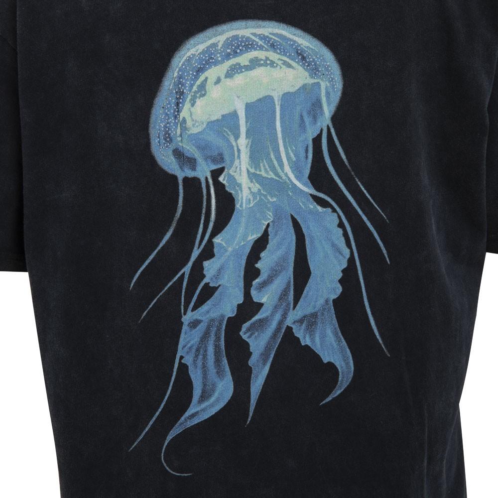 Polera Men Black Jellyfish Back