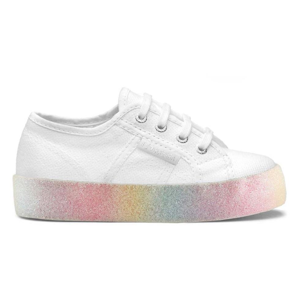 Zapatilla 2730 Kids Iridescent White Pink