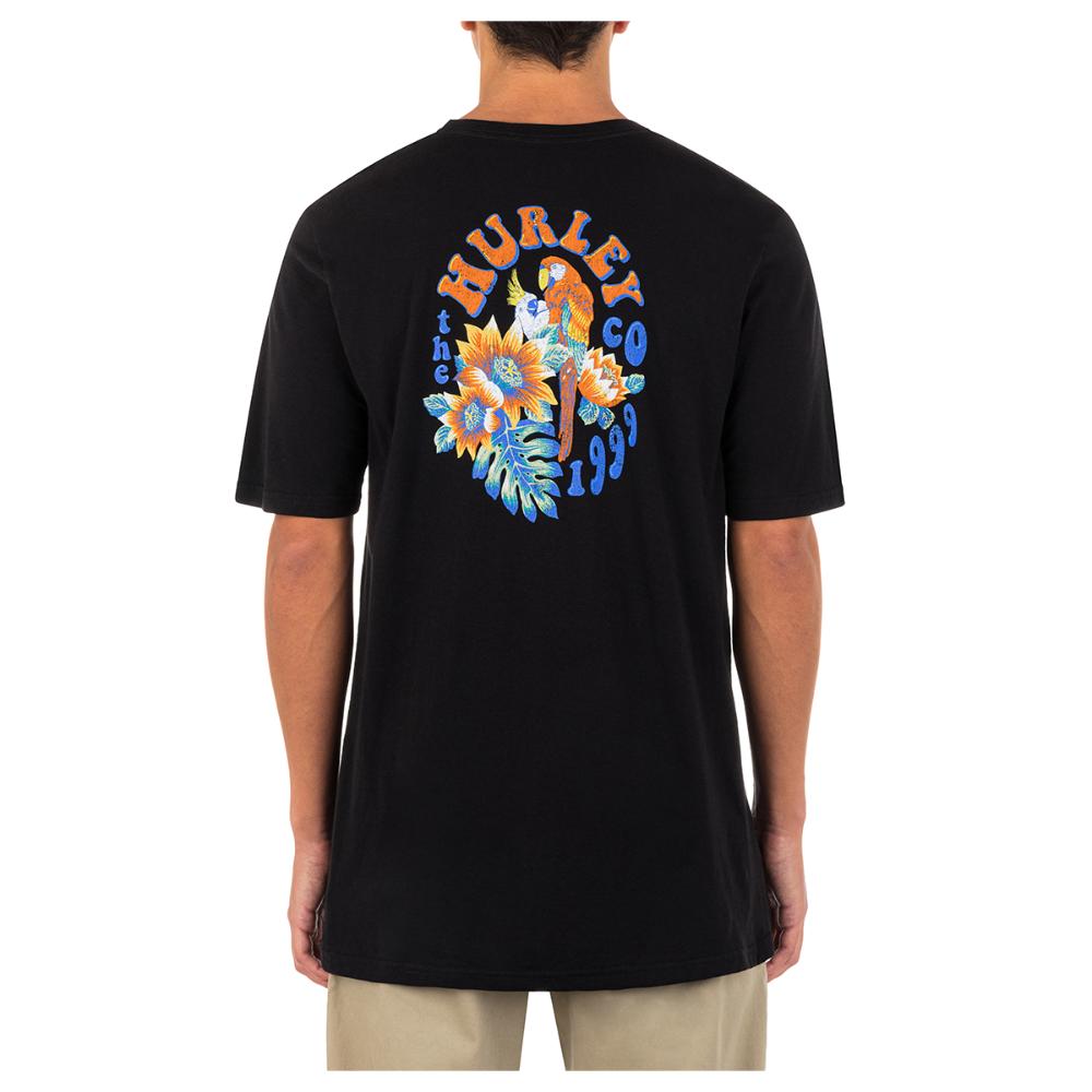 Polera Everyday Parrot Party Black