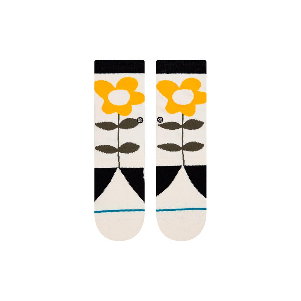 Stance Sock Women Quiltessential Off White