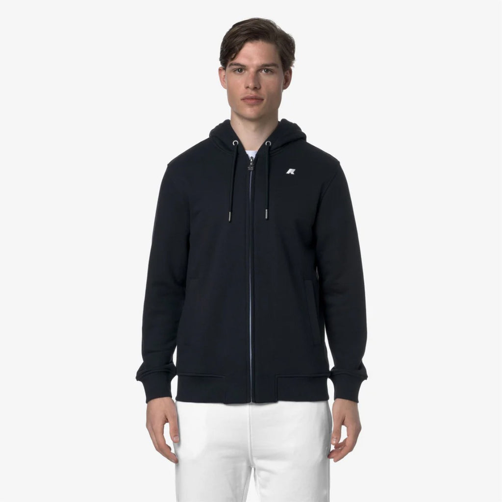 Poléron K-Way Men Anthony French Terry Black Pure