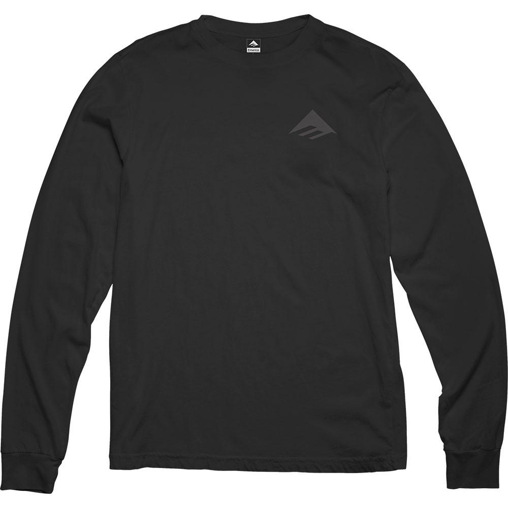Polera Manga Larga Steath Triangle Tee Black