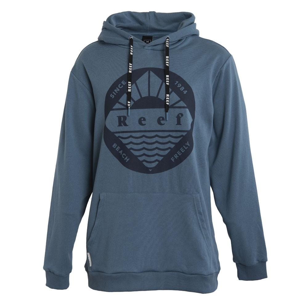 Poleron Men Hoodie Blue Black