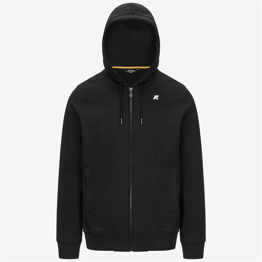 Poléron K-Way Men Anthony French Terry Black Pure