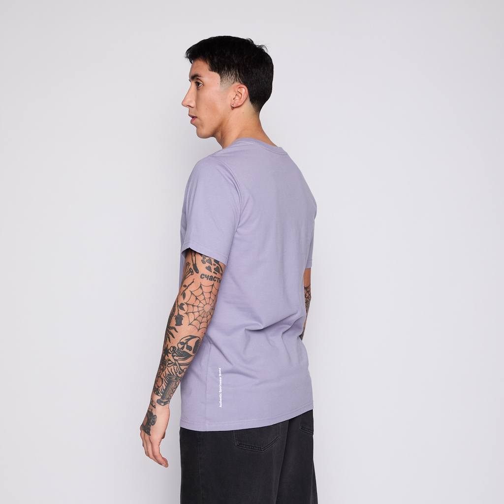 Polera Kappa Men Violet Omini Black