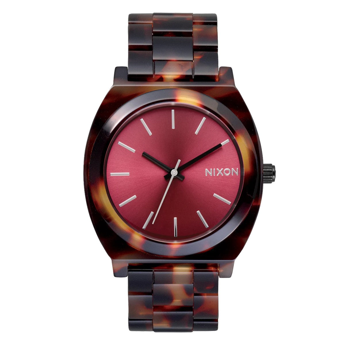 Reloj Nixon Time Teller Acetate Tortoise Oxblood