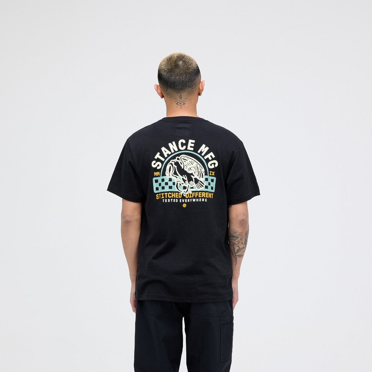 Polera Stance Classic Prey Black