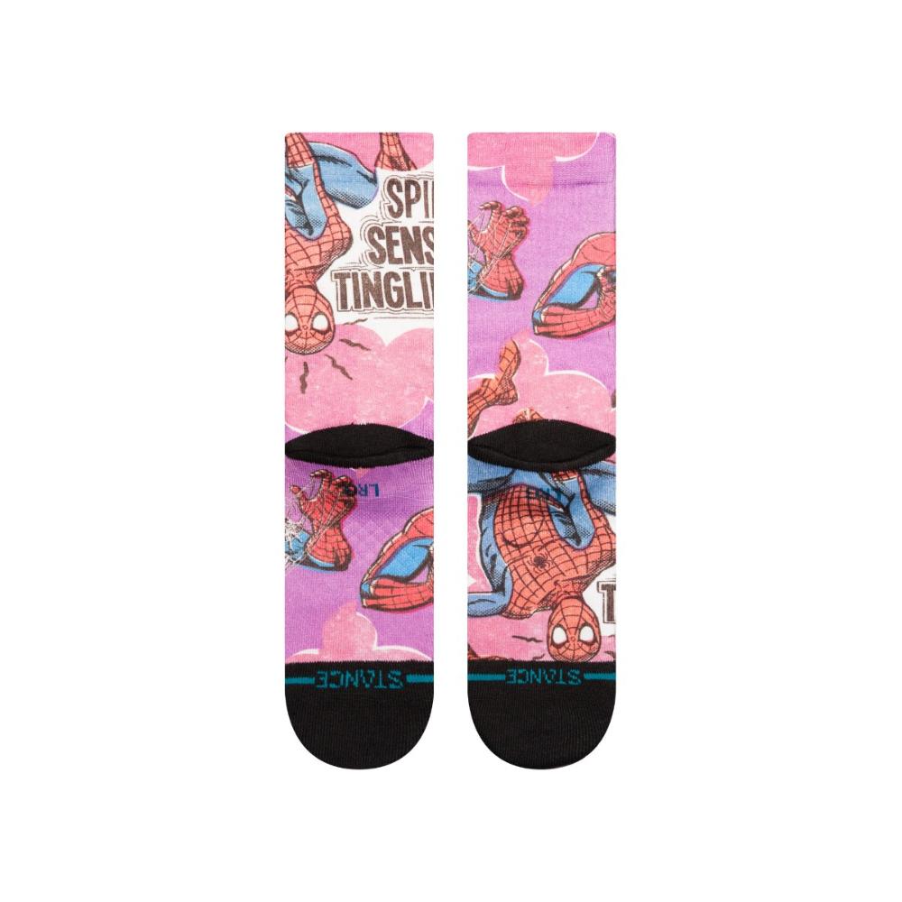 Stance Sock Kids Spiderman Spidey Senses Magenta