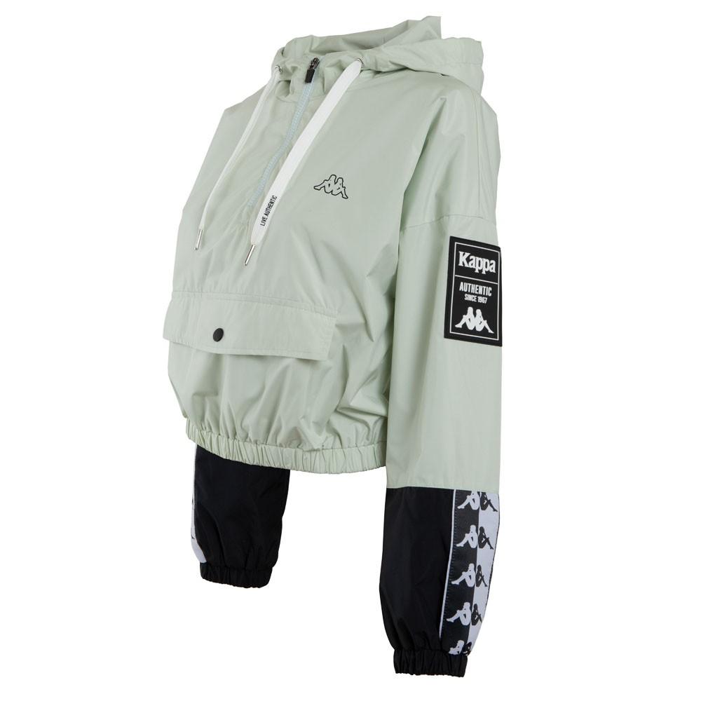 Cortaviento Women Green Black