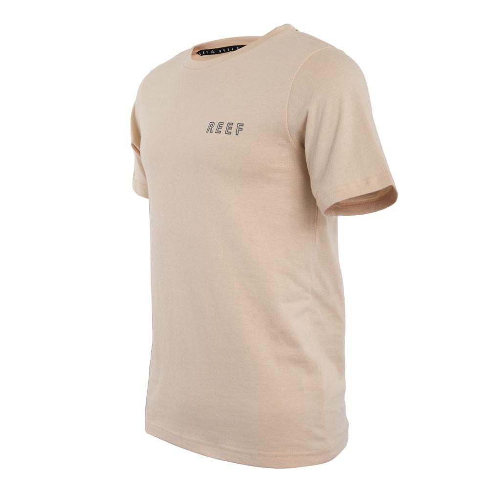 Polera Kids Palm Orange Beige Blue