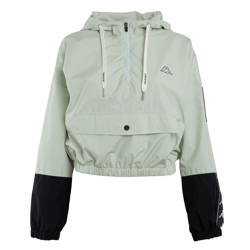 Cortaviento Women Green Black