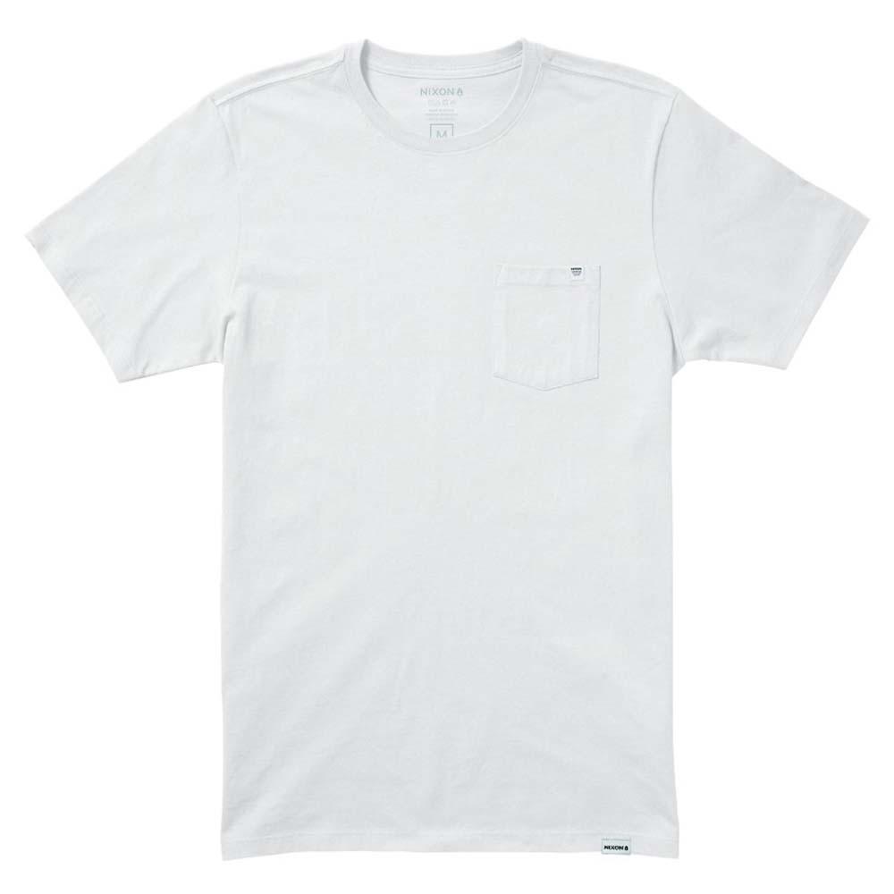 Polera Nixon Lennox Pocket White