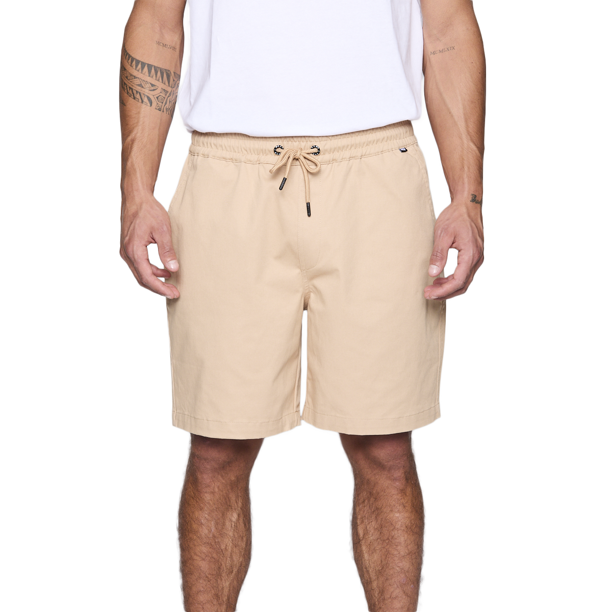 Short Reef Men All Beige