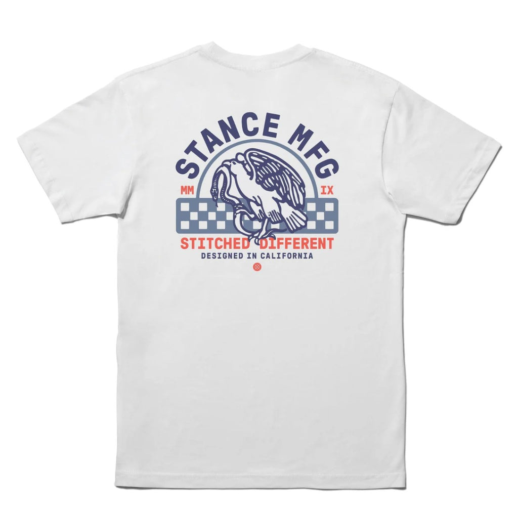 Polera Stance Classic Prey White