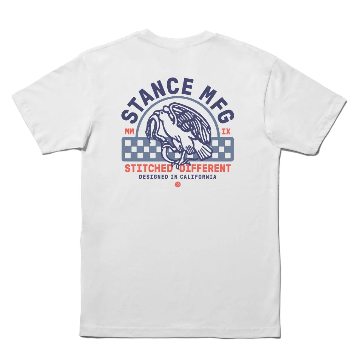 Polera Stance Classic Prey White