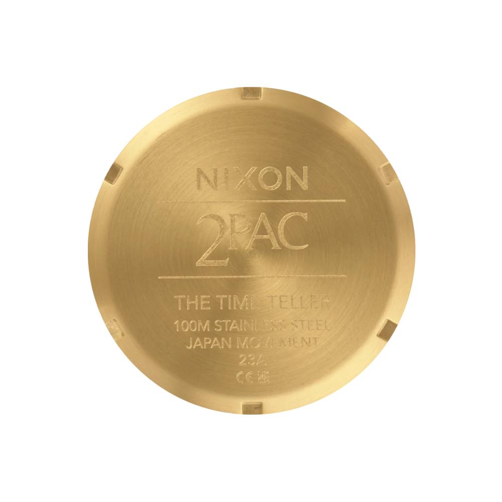 Reloj 2PAC Time Teller Gold Black