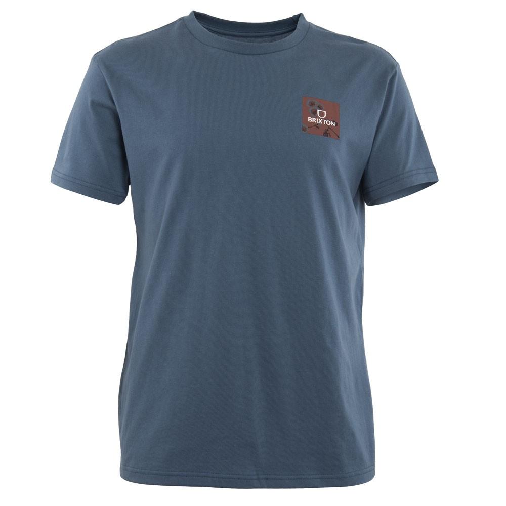 Polera Men Blue Block Logo