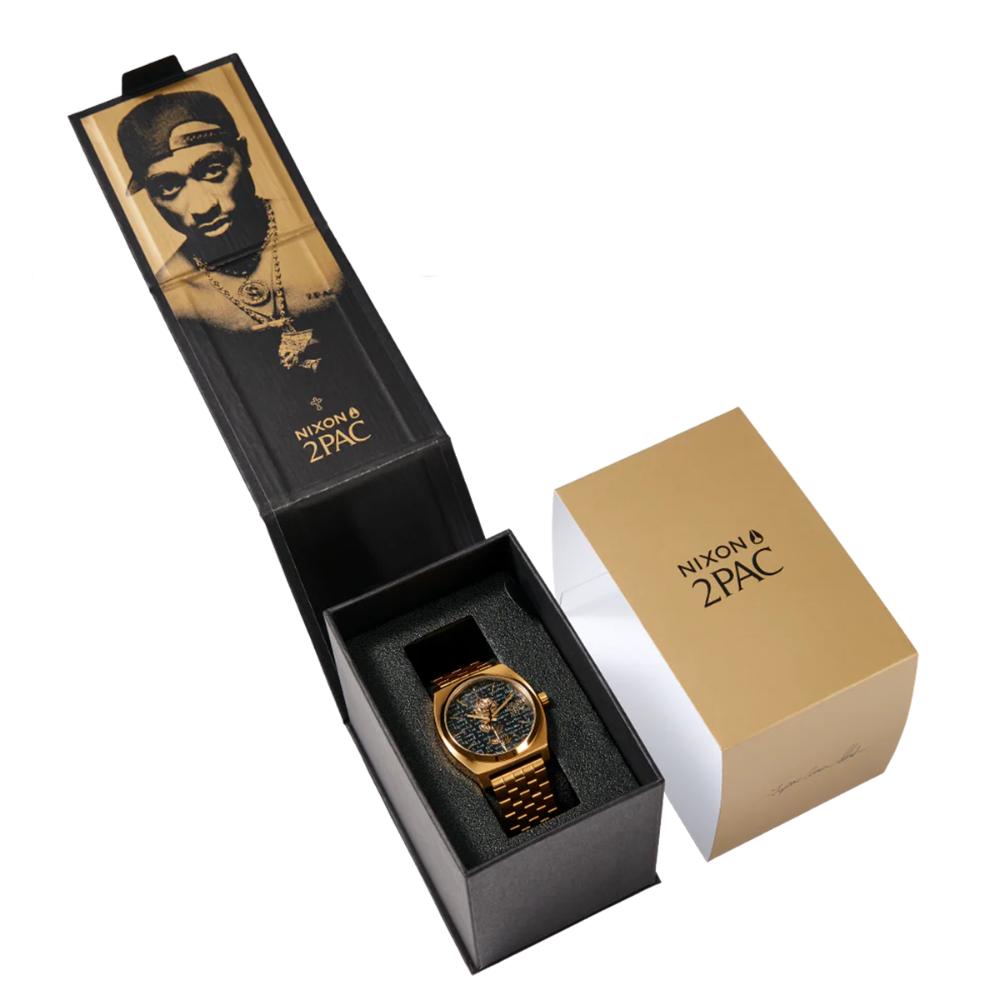 Reloj 2PAC Time Teller Gold Black