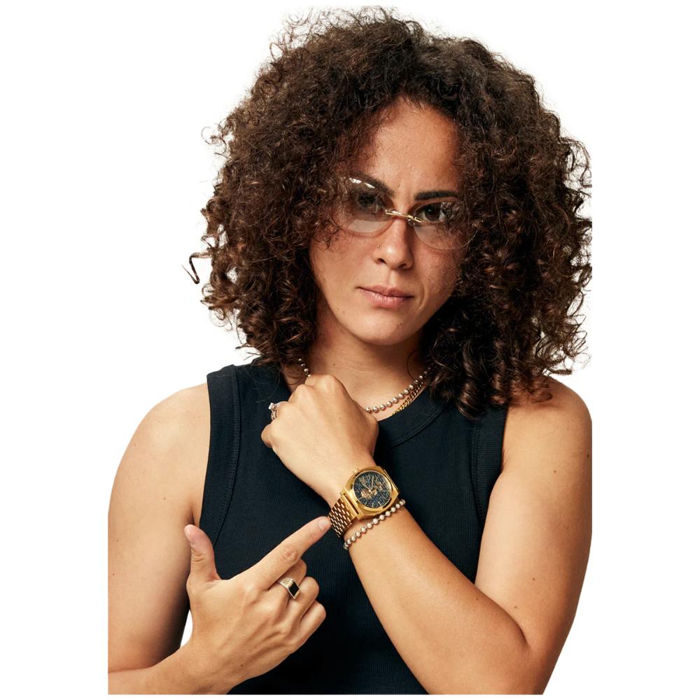 Reloj 2PAC Time Teller Gold Black