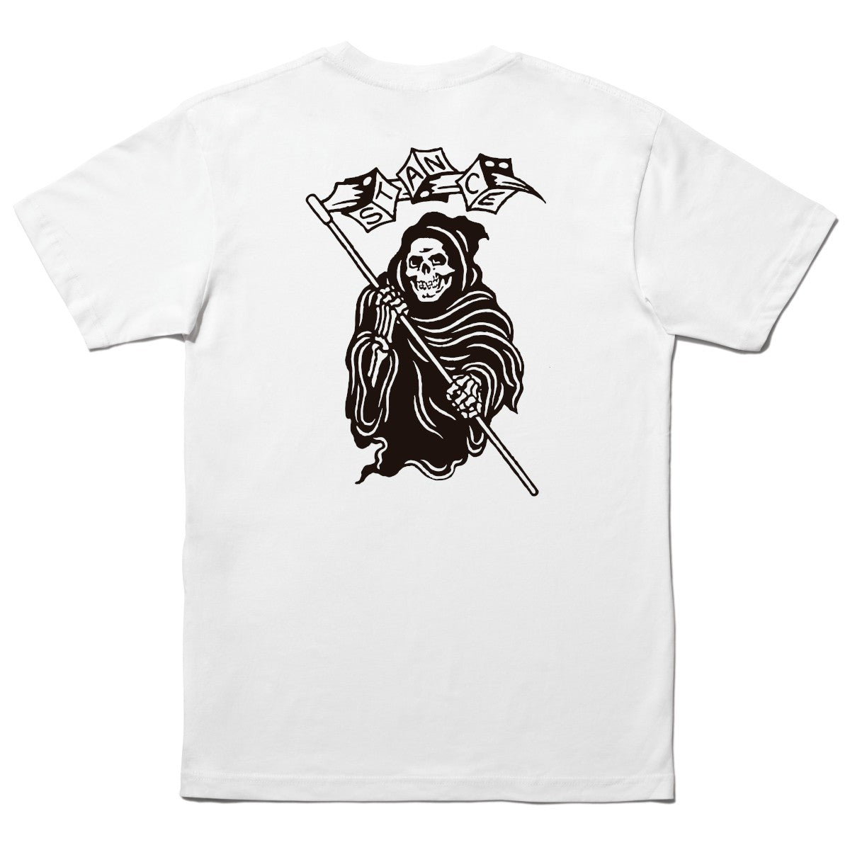 Polera Stance High Roller White