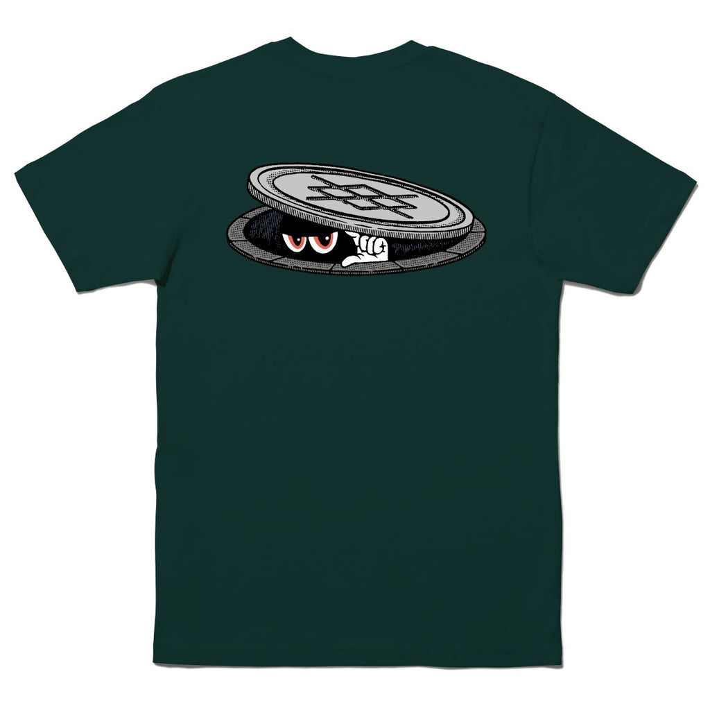 Polera Stance Neigborly Pine Green