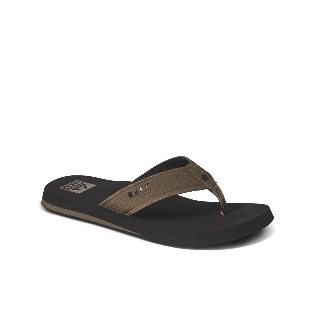 Sandalia Reef  Hombre The layback black/tan