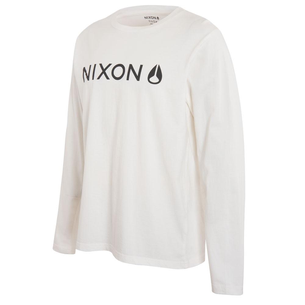 Polera Men Long Sleeve Grey Logo Dark Grey