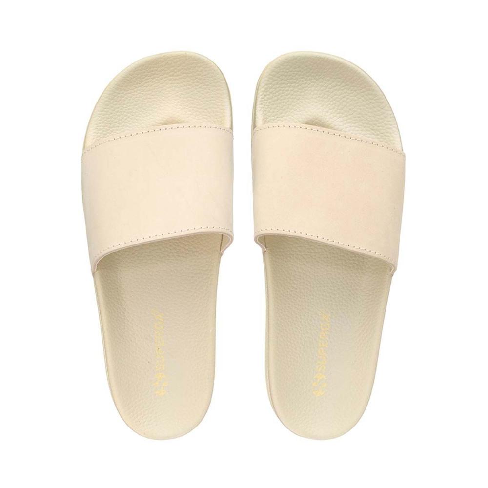 Sandalia 1908 Slides Butter Beige Eg B