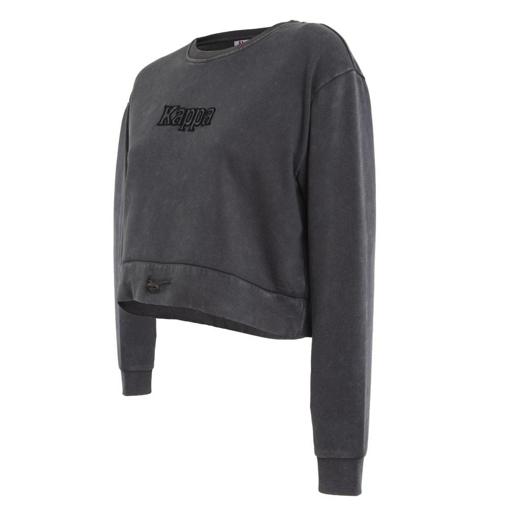Poleron Women Crop Grey