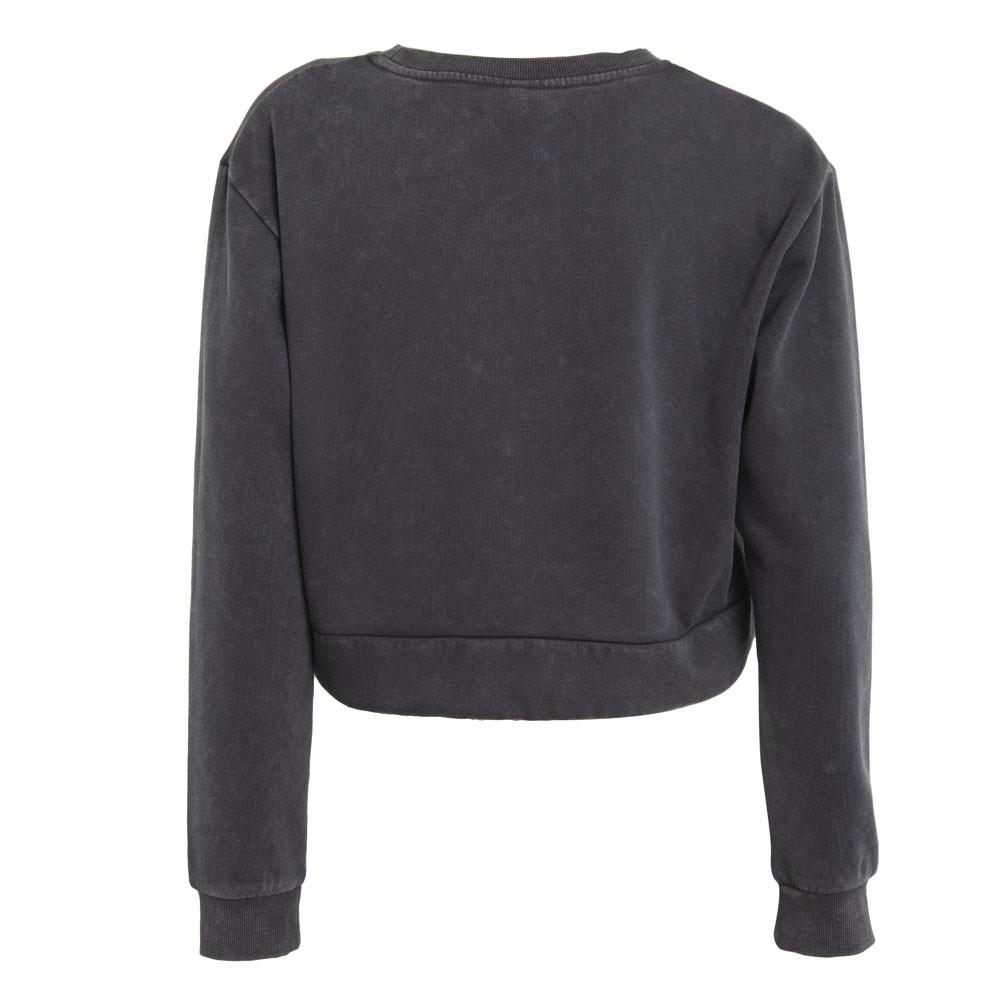 Poleron Women Crop Grey