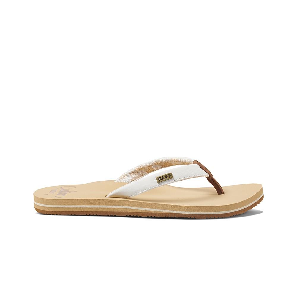 Sandalia Cushion Sands Women Brown White Reef