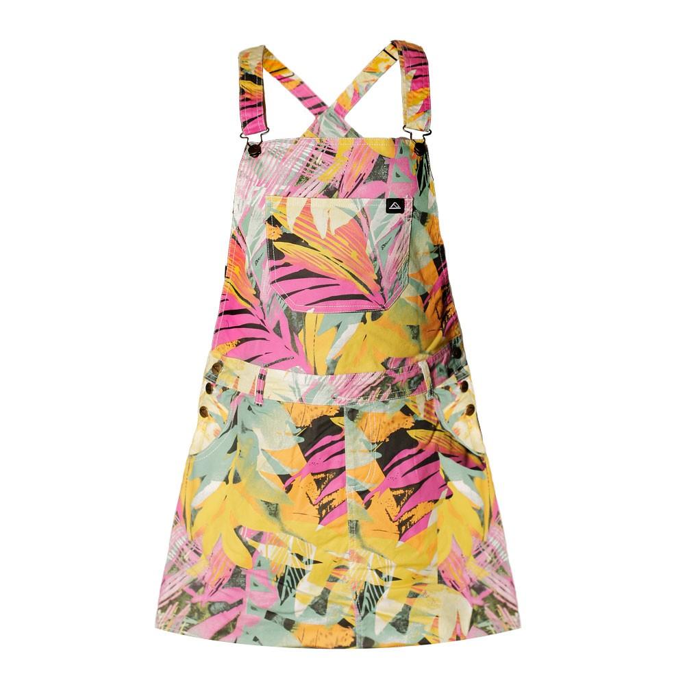 Jardinera Vestido Multicolor Leaves