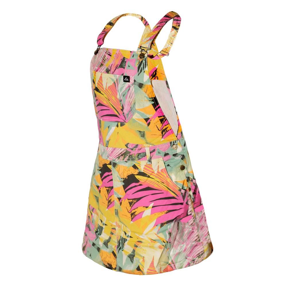 Jardinera Vestido Multicolor Leaves