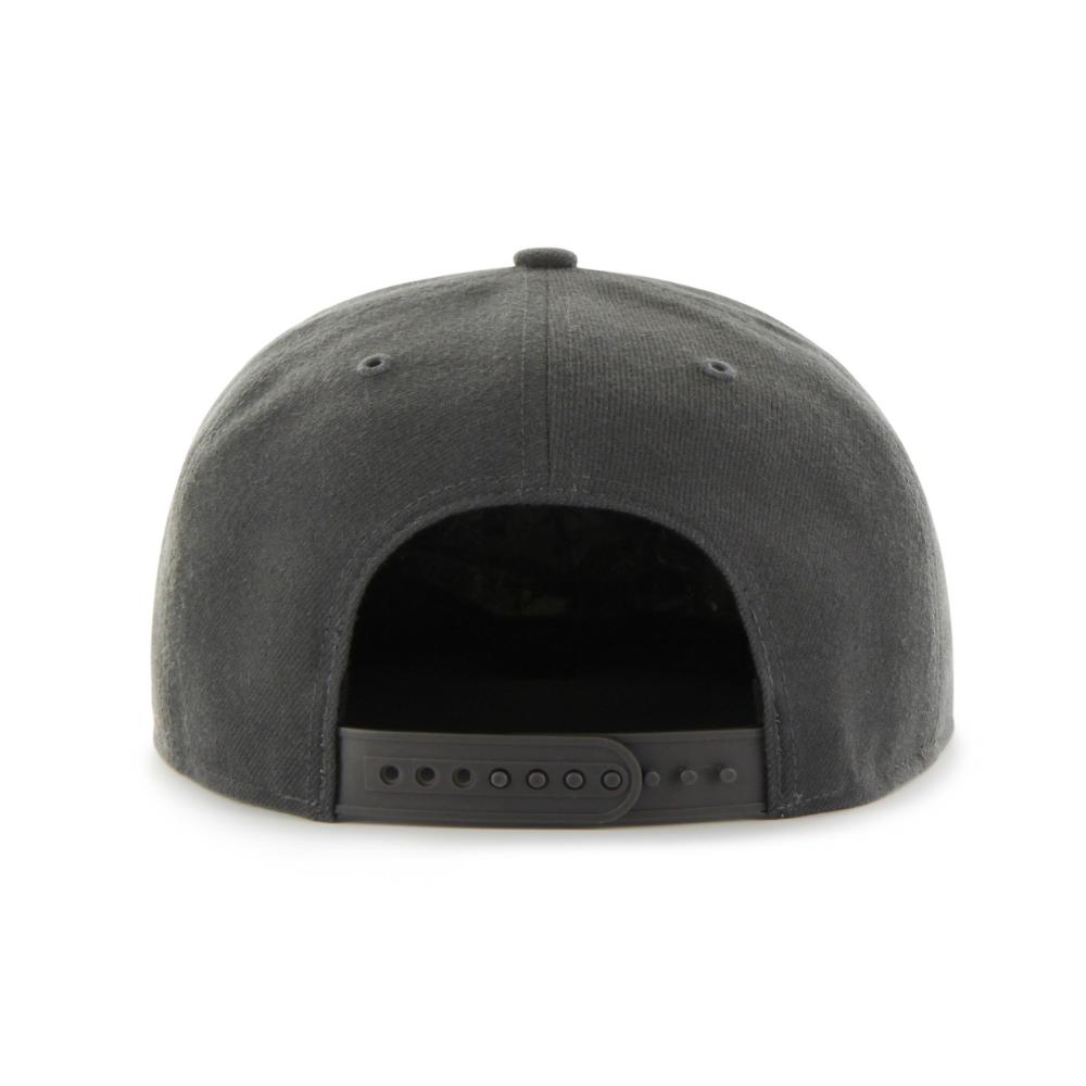 Jockey New York Yankees No Shot Charcoal White Captain