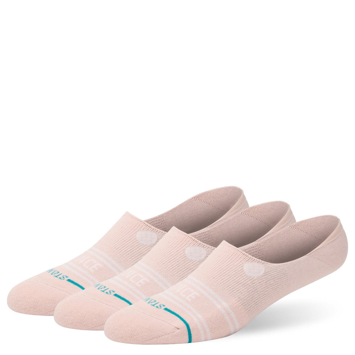 Stance Sock 3 Pack No Show Vital Pink