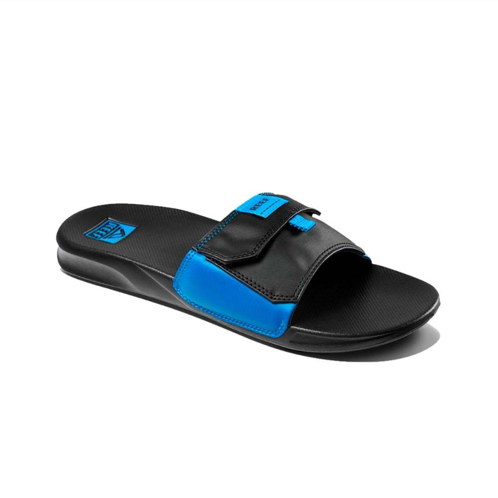 Sandalia Men Stash Slide Black Blue