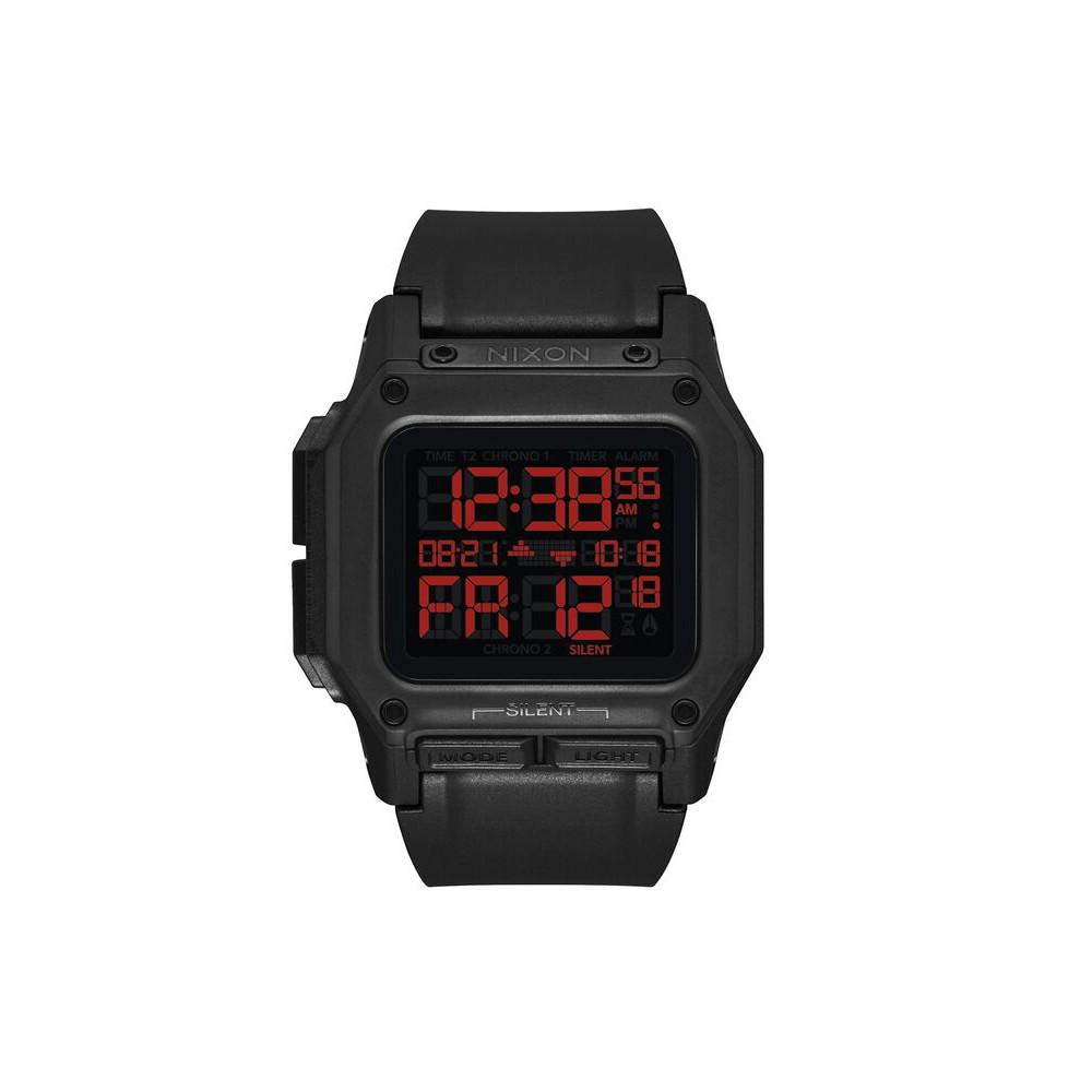 Reloj Nixon Regulus All Black Red